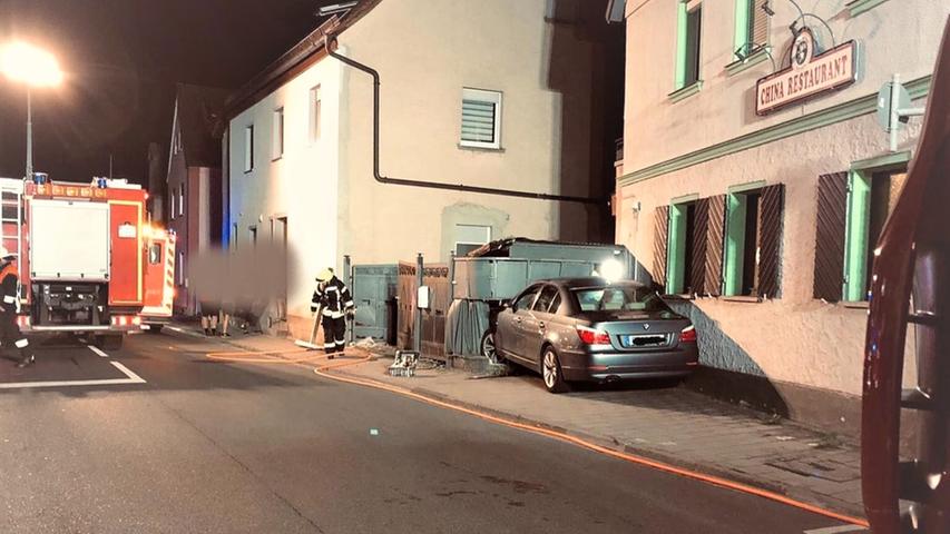BMW fährt in Baiersdorf Stromkasten um: Stromausfall