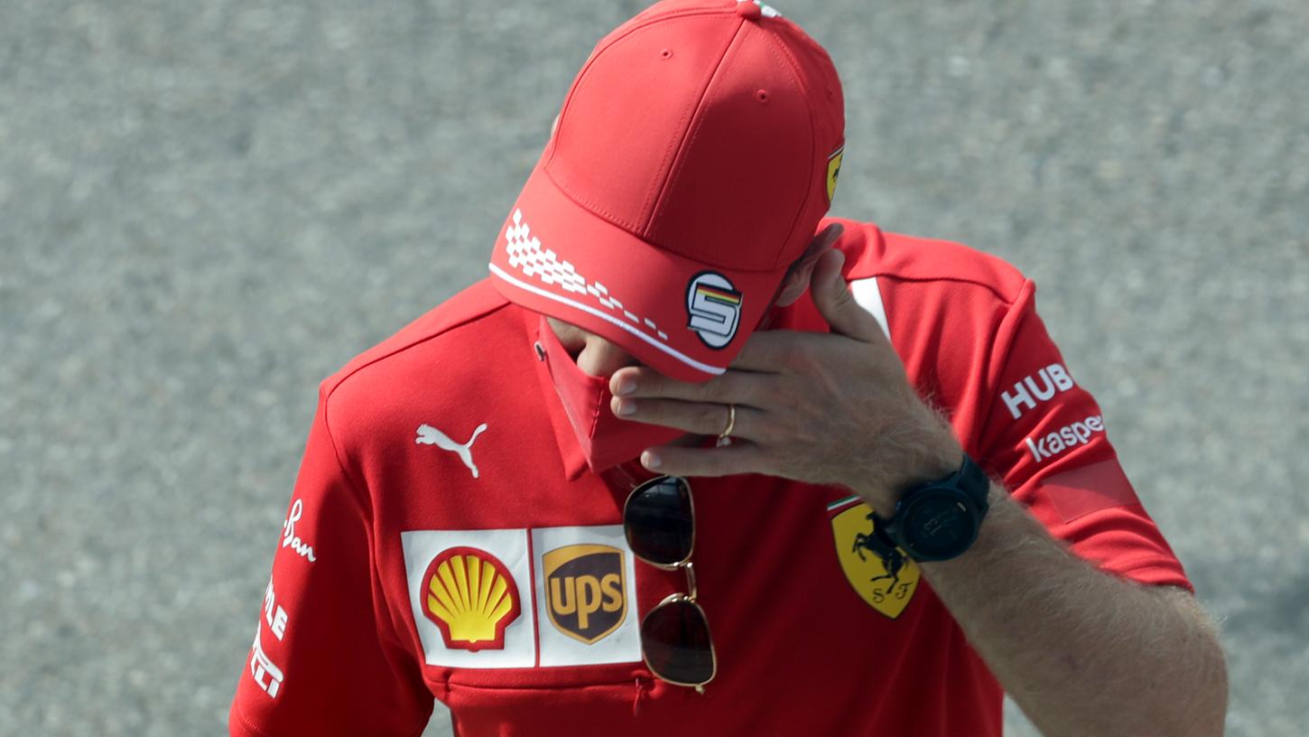 Gut, dass es vorbei ist: Sebastian Vettel musste bei Ferrari in der jüngeren Vergangenheit oft mit sich unzufrieden sein. 