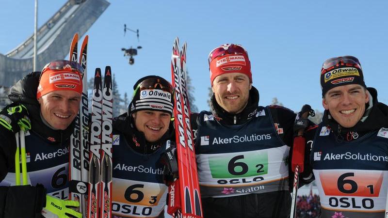 Tobias Angerer (li.) und Jens Filbrich (re.) haben ihre Karriere beendet.