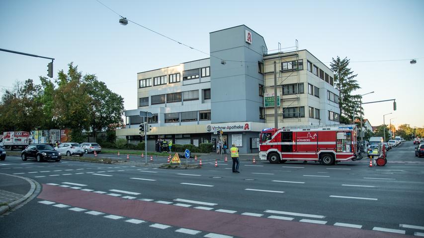 Unfall auf B2 in Nürnberg: Biker bei Zusammenstoß verletzt