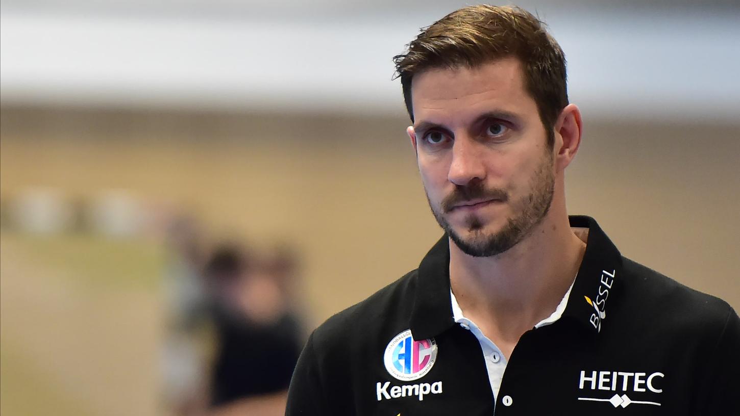 "Viele Sachen haben schon funktioniert, ein paar auch nicht“: HCE-Trainer Michael Haaß. "Viele Sachen haben schon funktioniert, ein paar auch nicht“: HCE-Trainer Michael Haaß.