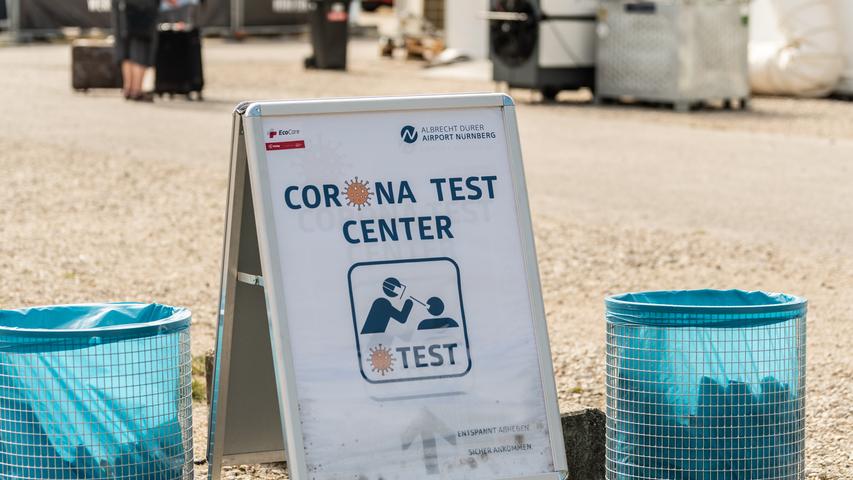 Corona-Tester infiziert: Kollegen am Flughafen Nürnberg arbeiten weiter