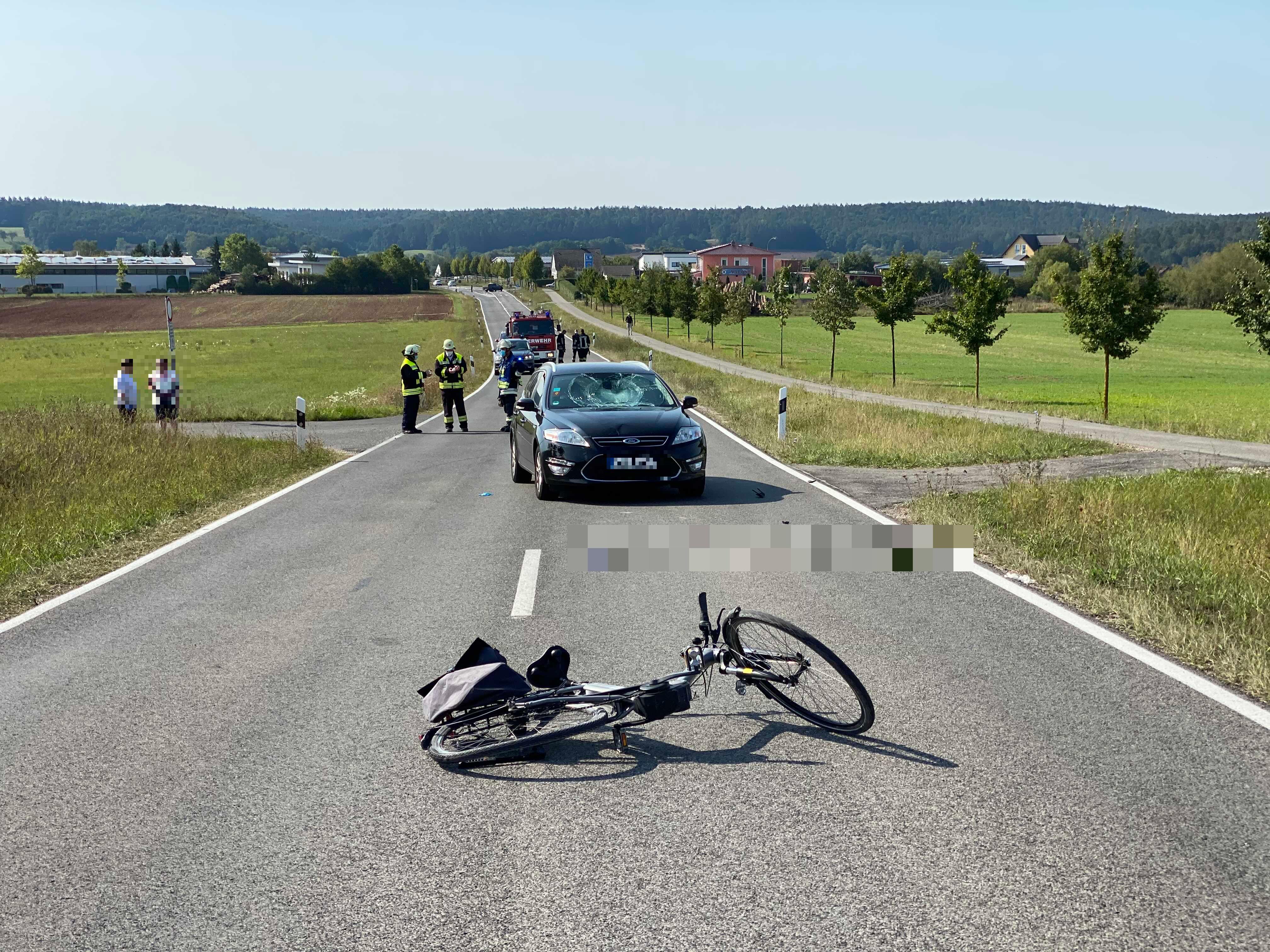 auto erfasst e bike im landkreis bamberg person schwer verletzt walsdorf bamberg tutschengereuth nordbayern de