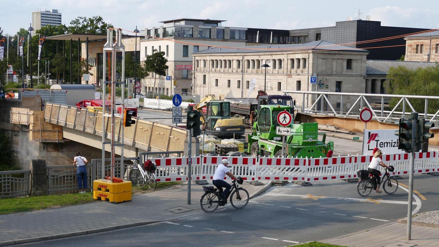 Maroder Beton: Sanierung der Fürther Maxbrücke dauert länger 