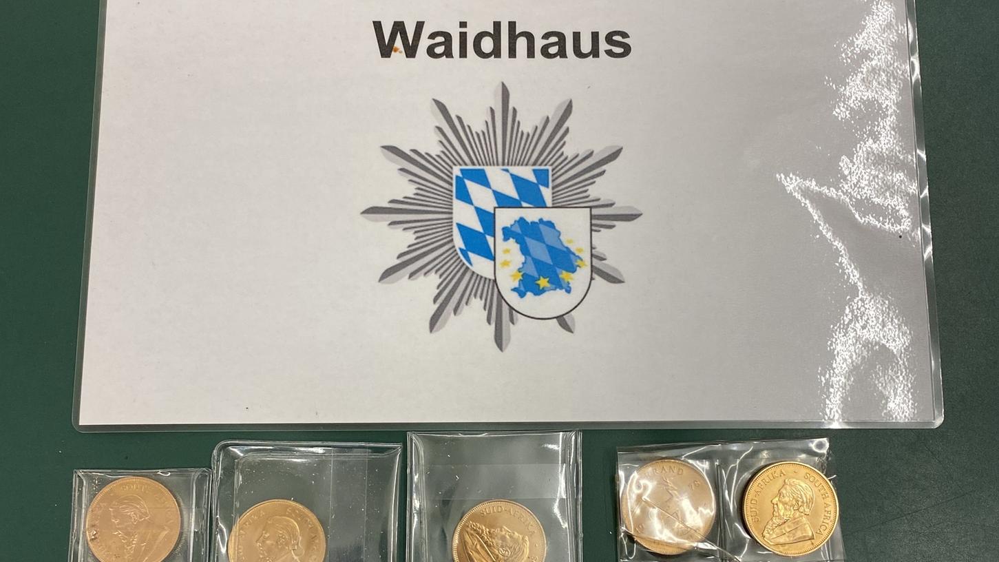 Oberpfalz: Grenzpolizei Waidhaus stellt mutmaßlich gestohlenes Gold sicher