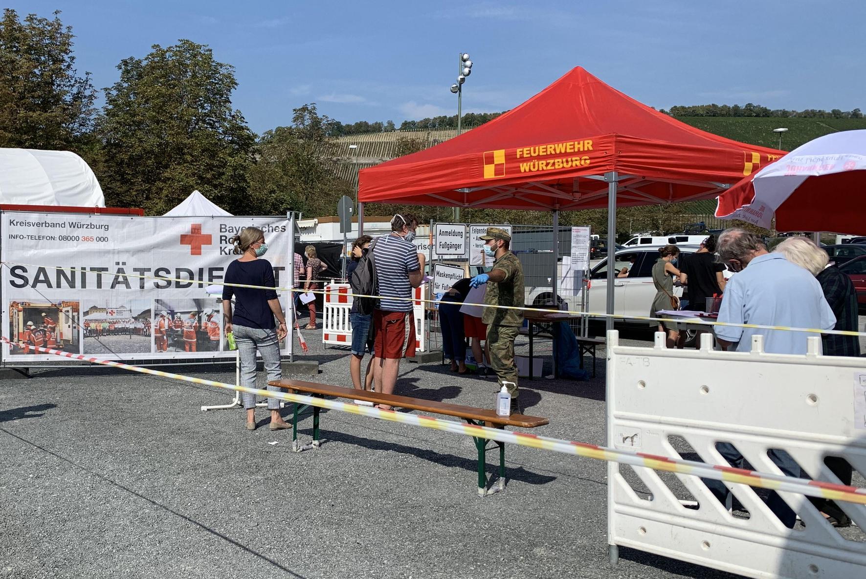 W&uuml;rzburg hat erneut mit vielen Corona-F&auml;llen zu k&auml;mpfen.