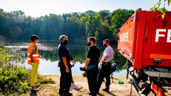 Einsatz am Silbersee