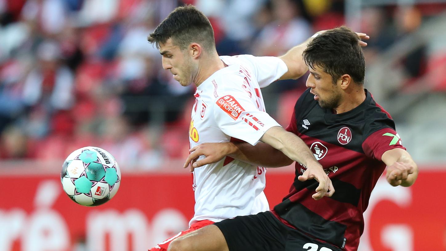 Eng dran! Lukas Mühl gestattete Kaan Caliskaner am Freitag keinen Freiraum. Eng dran! Lukas Mühl gestattete Kaan Caliskaner am Freitag keinen Freiraum.