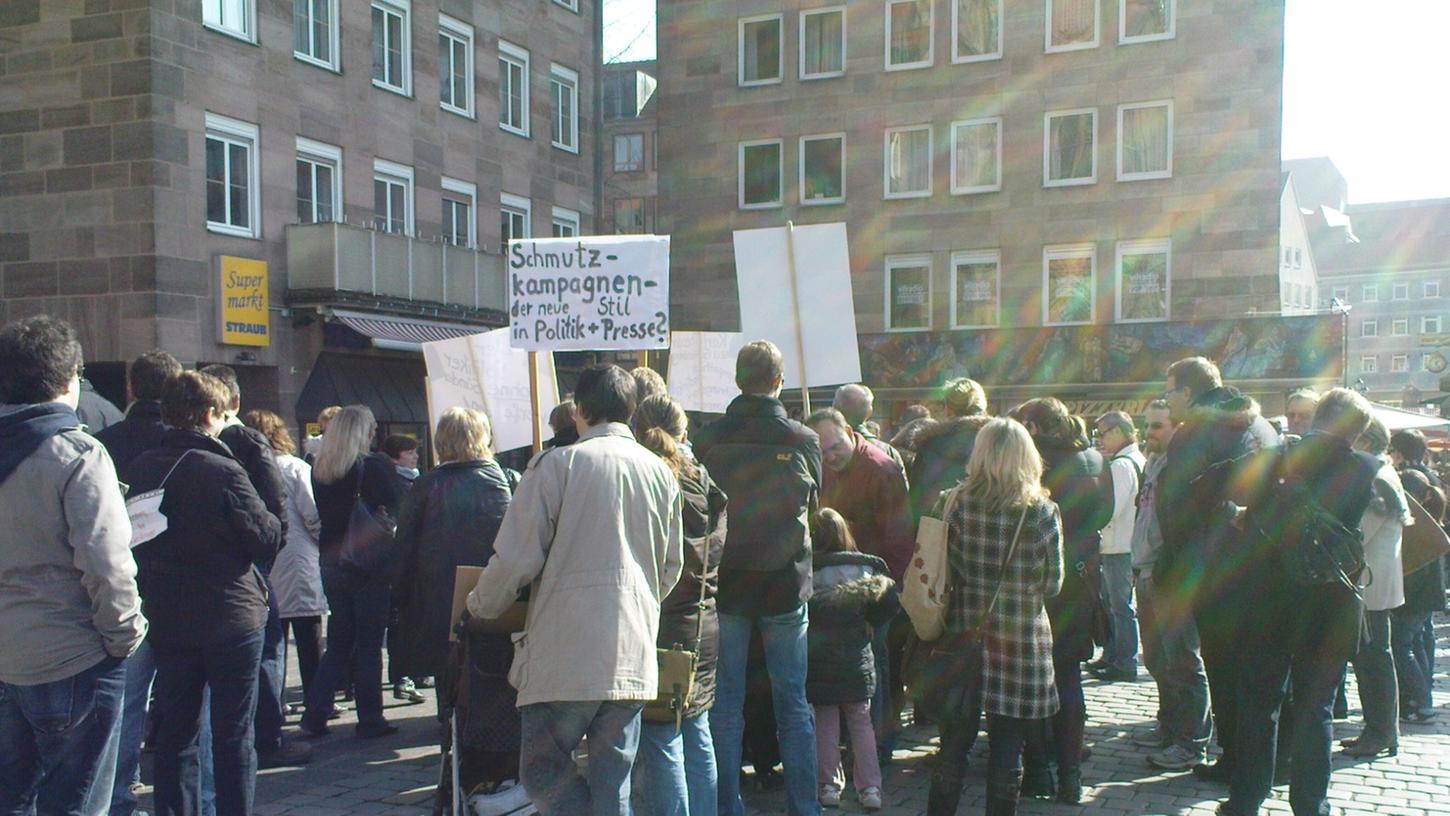 Guttenberg-Demo auch in Nürnberg