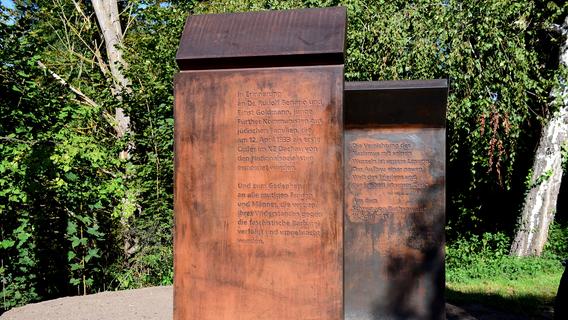 Neues Denkmal erinnert an die Fürther Nazi-Opfer Benario und Goldmann