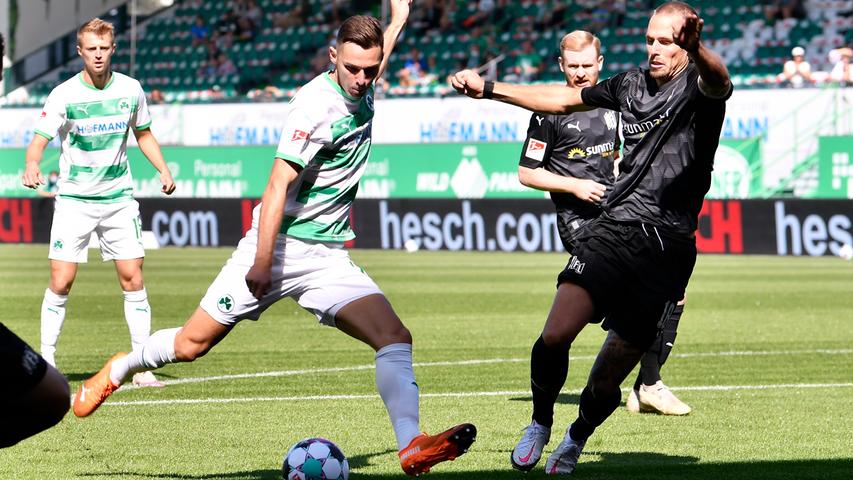Zwischen Glück und Enttäuschung: Fürth kommt gegen Osnabrück nicht über ein 1:1 hinaus