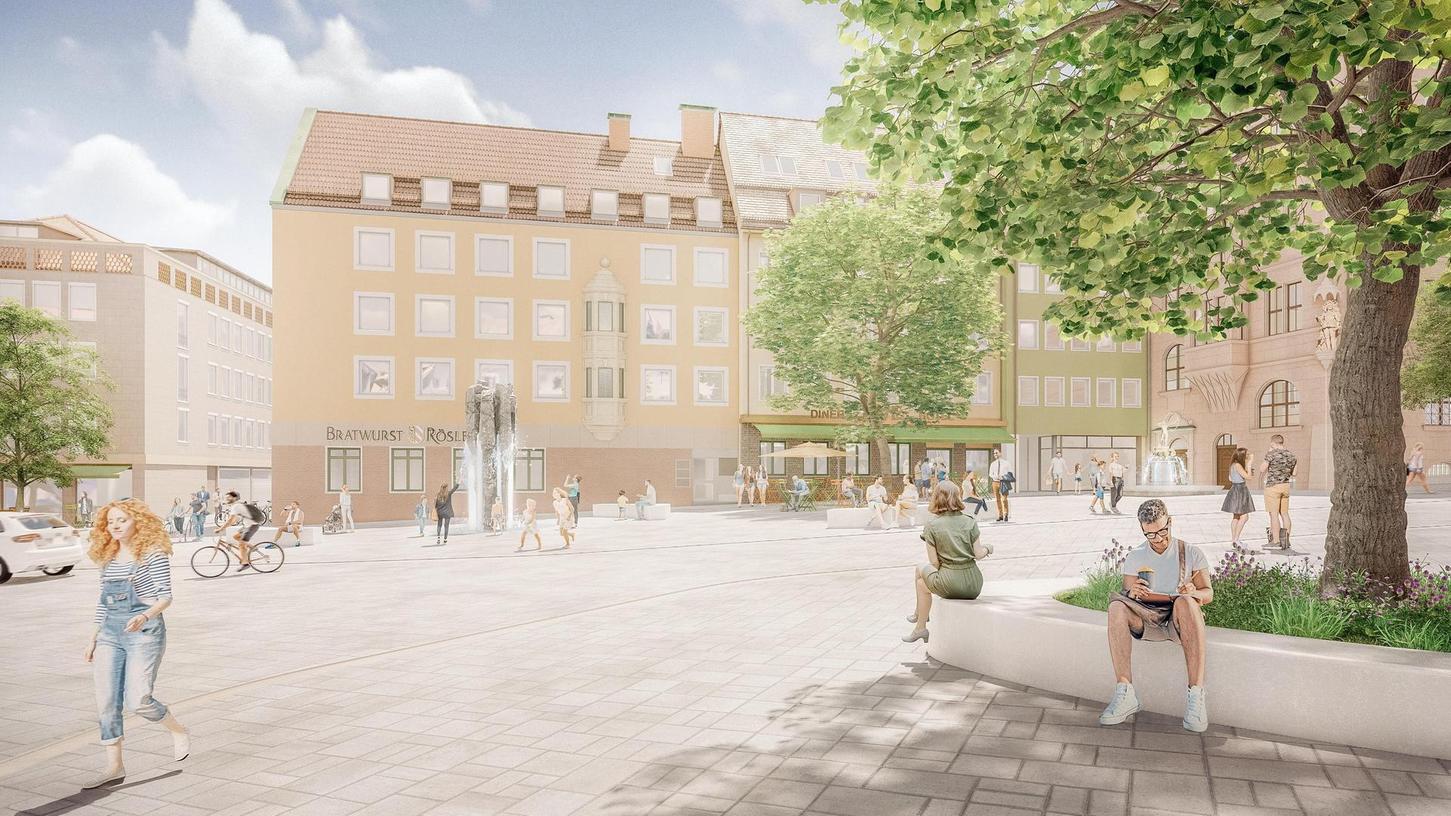 Obstmarkt in Nürnberg: 2023 soll der Umbau endlich starten