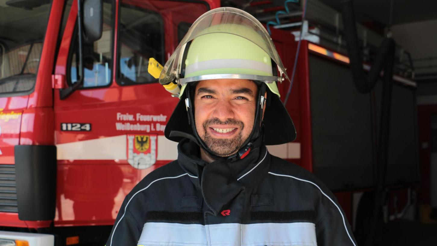Syrischer Flüchtling bei der Weißenburger Feuerwehr