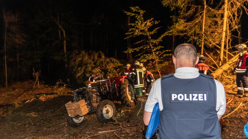 Traktorfahrer verunglückt tödlich im Nürnberger Land