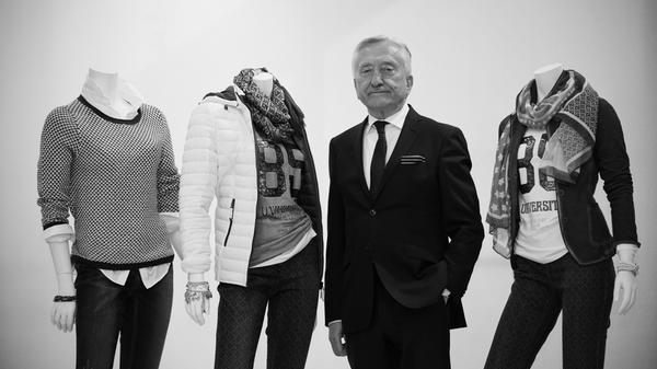 Der Gründer des Modeherstellers Gerry Weber, Gerhard Weber, ist im Alter von 79 Jahren gestorben. Er hatte das Label im Jahr 1973 mit seinem Partner Udo Hardieck gegründet.
