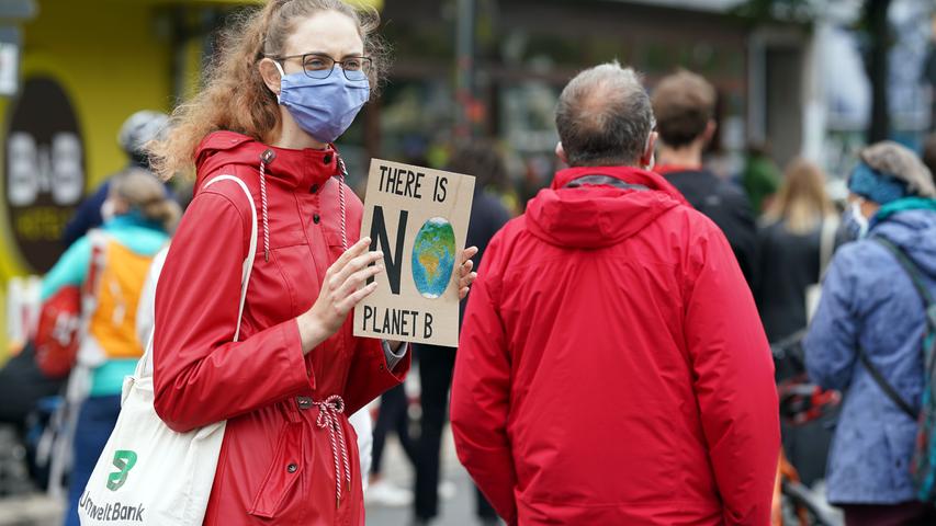 Weltweiter Klimaprotest: Fridays for Future demonstrierten in Nürnberg