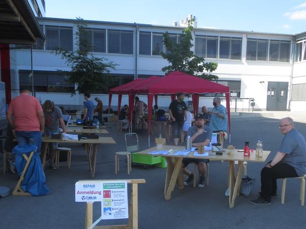 Repair Café in Fürth: Jetzt wird im Freien getüftelt