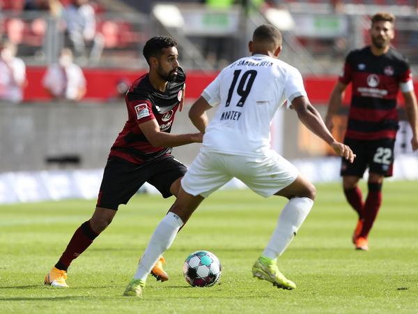 Da war mehr drin! Gegen Sandhausen ließ Singh eine gute Torgelegenheit liegen. 