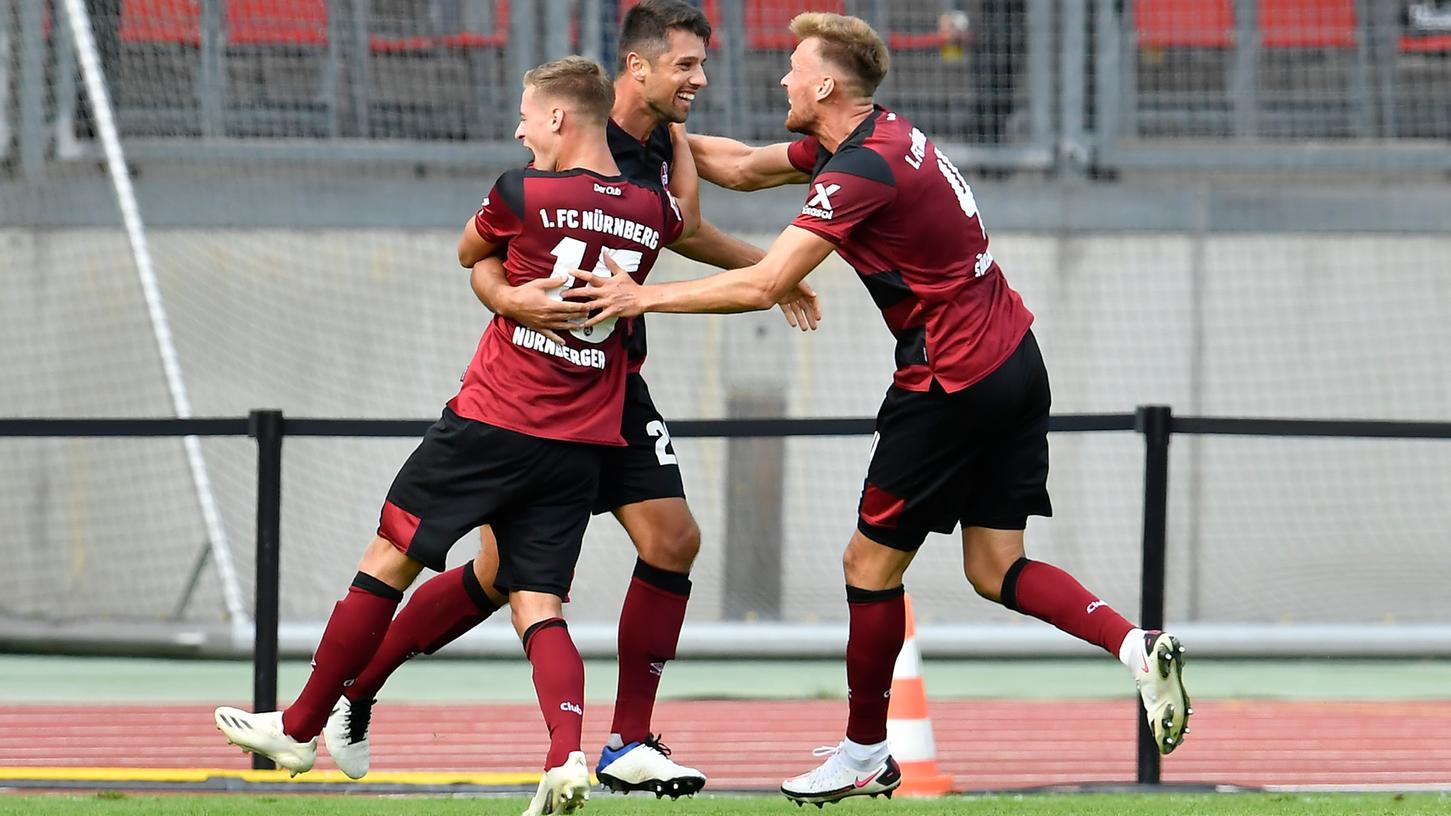 Lukas Mühl erzielte gegen den SV Sandhausen das Sieg-Tor. Lukas Mühl erzielte gegen den SV Sandhausen das Sieg-Tor.