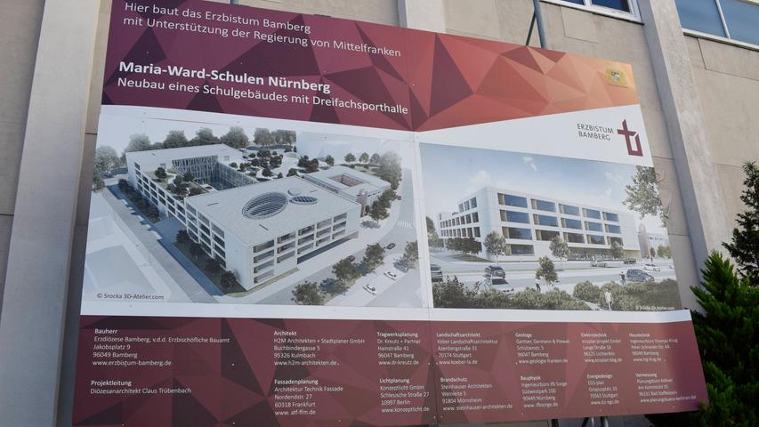 Gebäude nimmt Gestalt an: So sieht die neue Maria-Ward-Schule aus