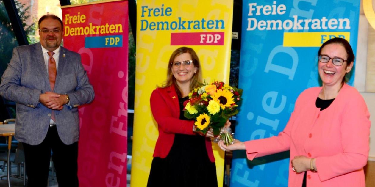 Kristine Lütke Soll 2021 Für Die Fdp In Den Bundestag Einziehen Nordbayern