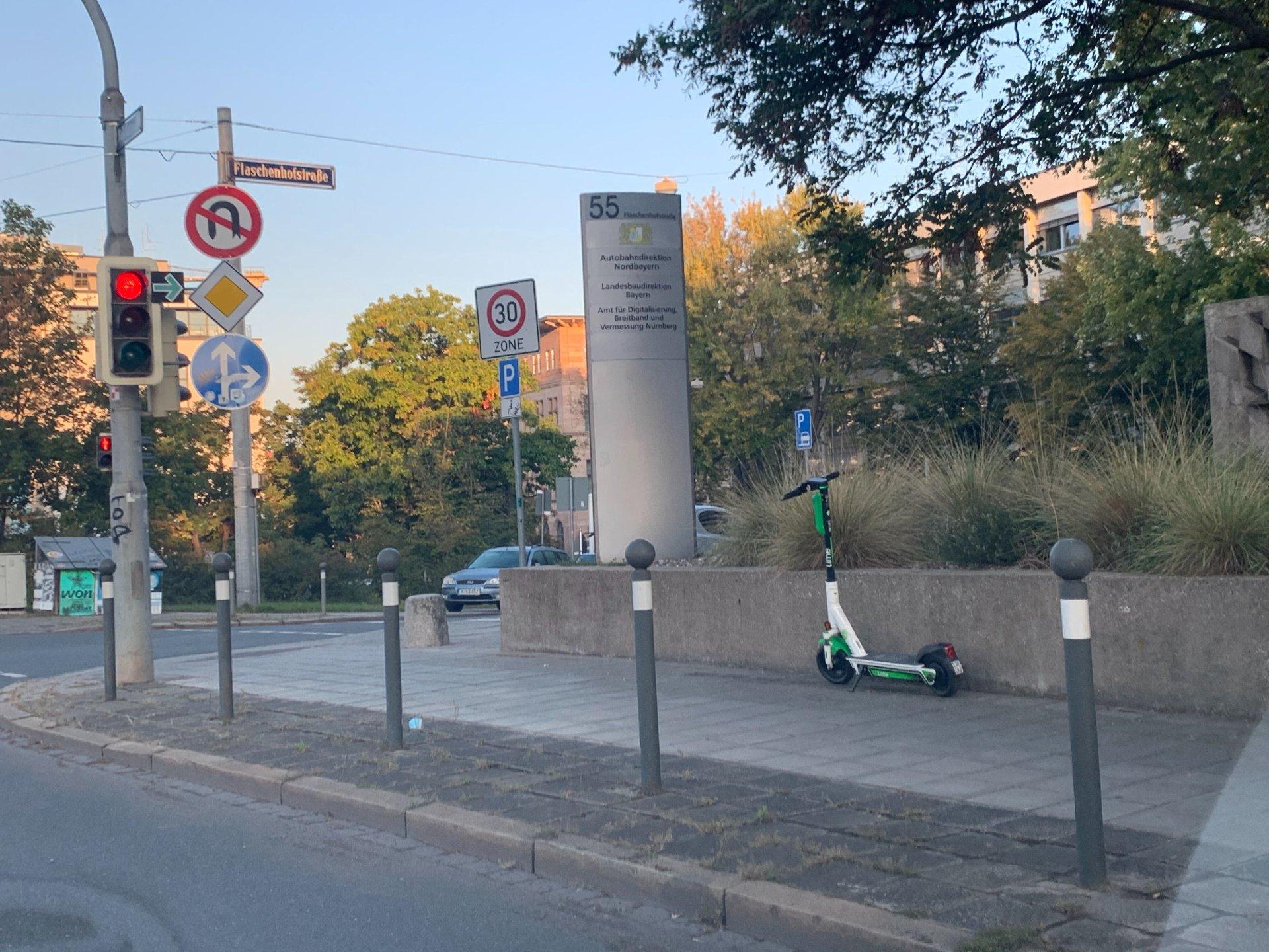 Eine beliebte Alternative für Pendler am Dienstagmorgen: Der E-Scooter.