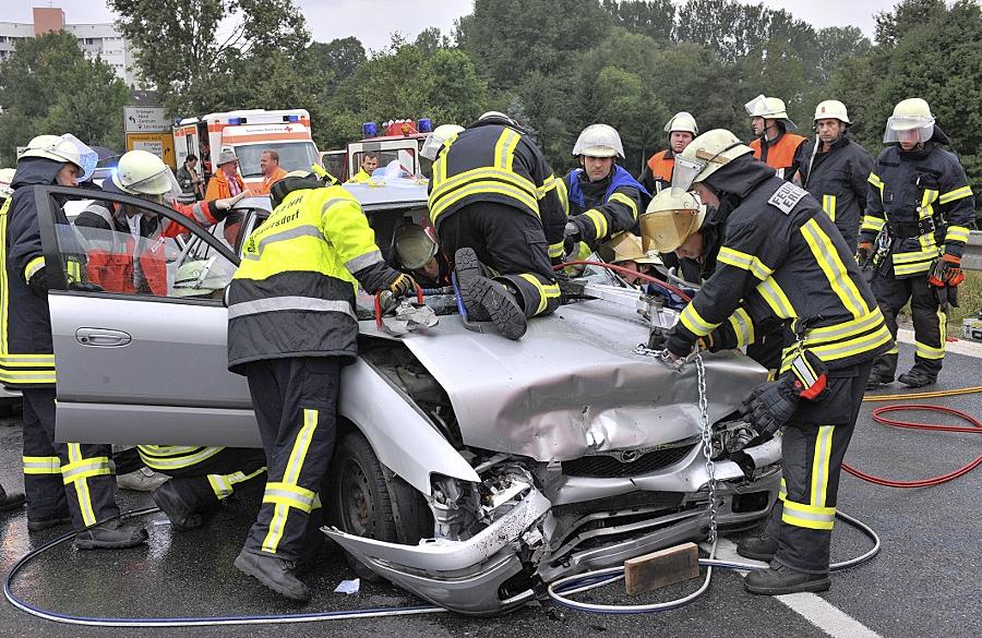 Vier Personen Bei Unfall Zum Teil Schwer Verletzt | Nordbayern