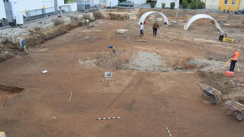 Ausgrabungen Birkenfelder Straße; Grabungsareal; Foto von: Bernhard Ernst; Datum: 29092020