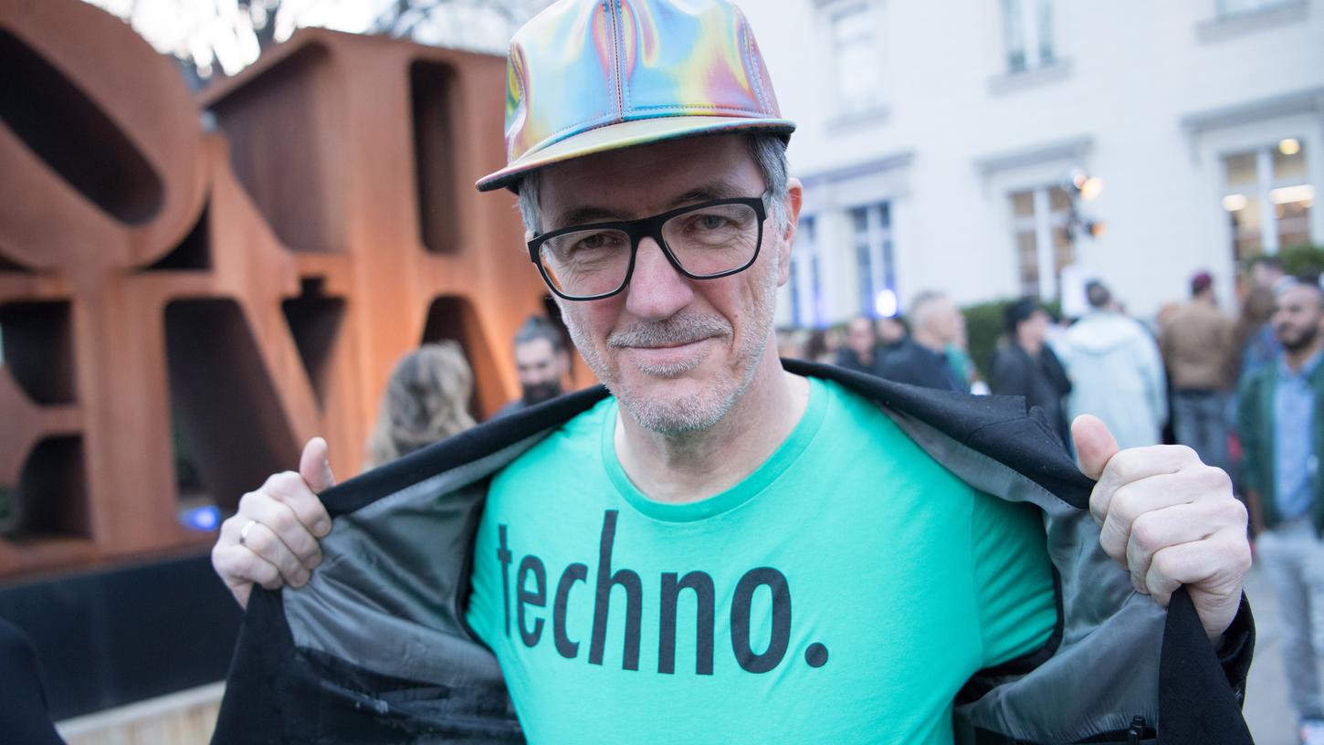  Der Berliner DJ Matthias Roeingh alias "Dr Motte".
