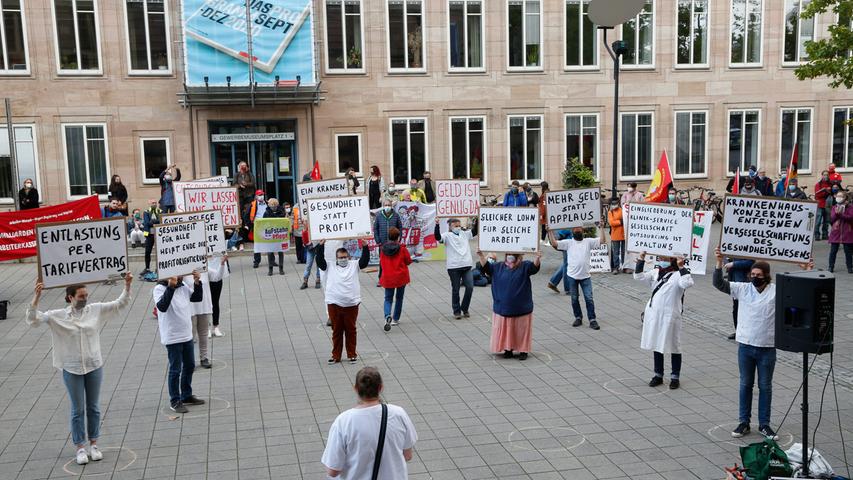 Protest für mehr Wertschätzung: Demo vor Gesundheitsministerium