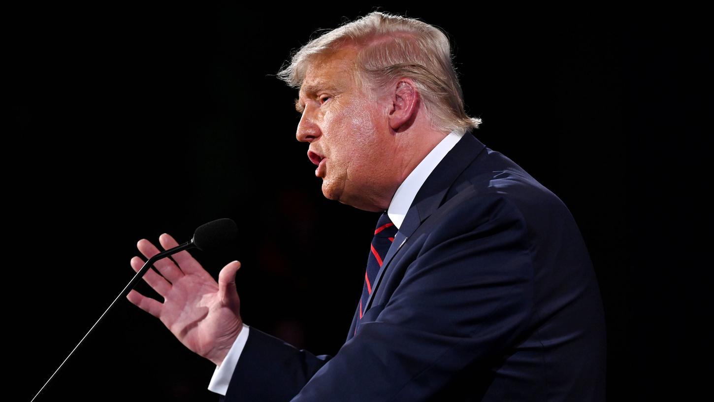 Glaubt, die erste TV-Debatte gewonnen zu haben: US-Präsident Donald Trump.