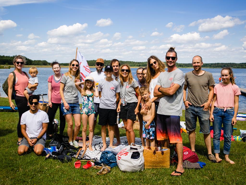 Starkes Team: die "Beach Cleaner". Foto: Frau Vau