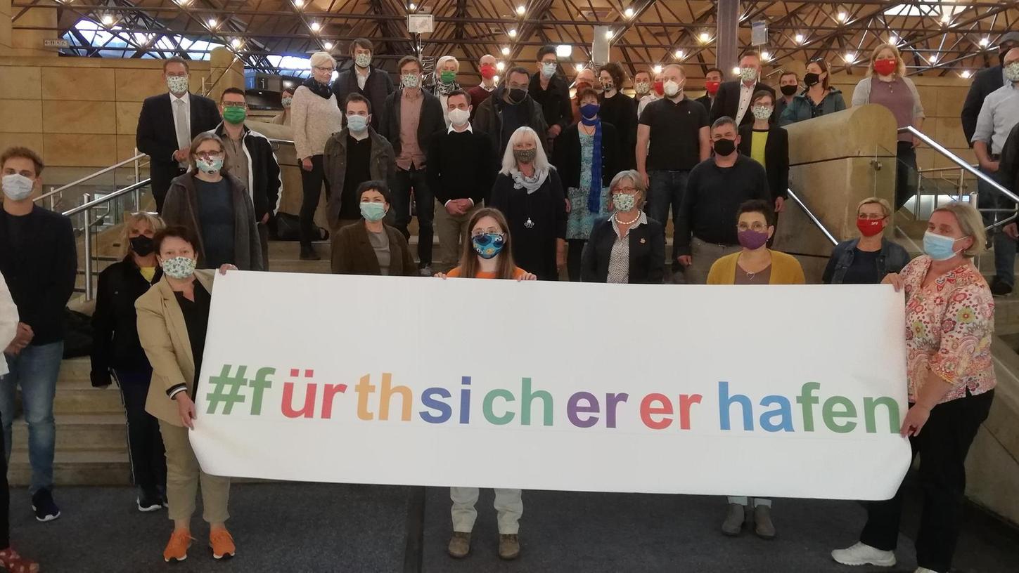 Moria: Auch die Stadt Fürth setzt nun Zeichen