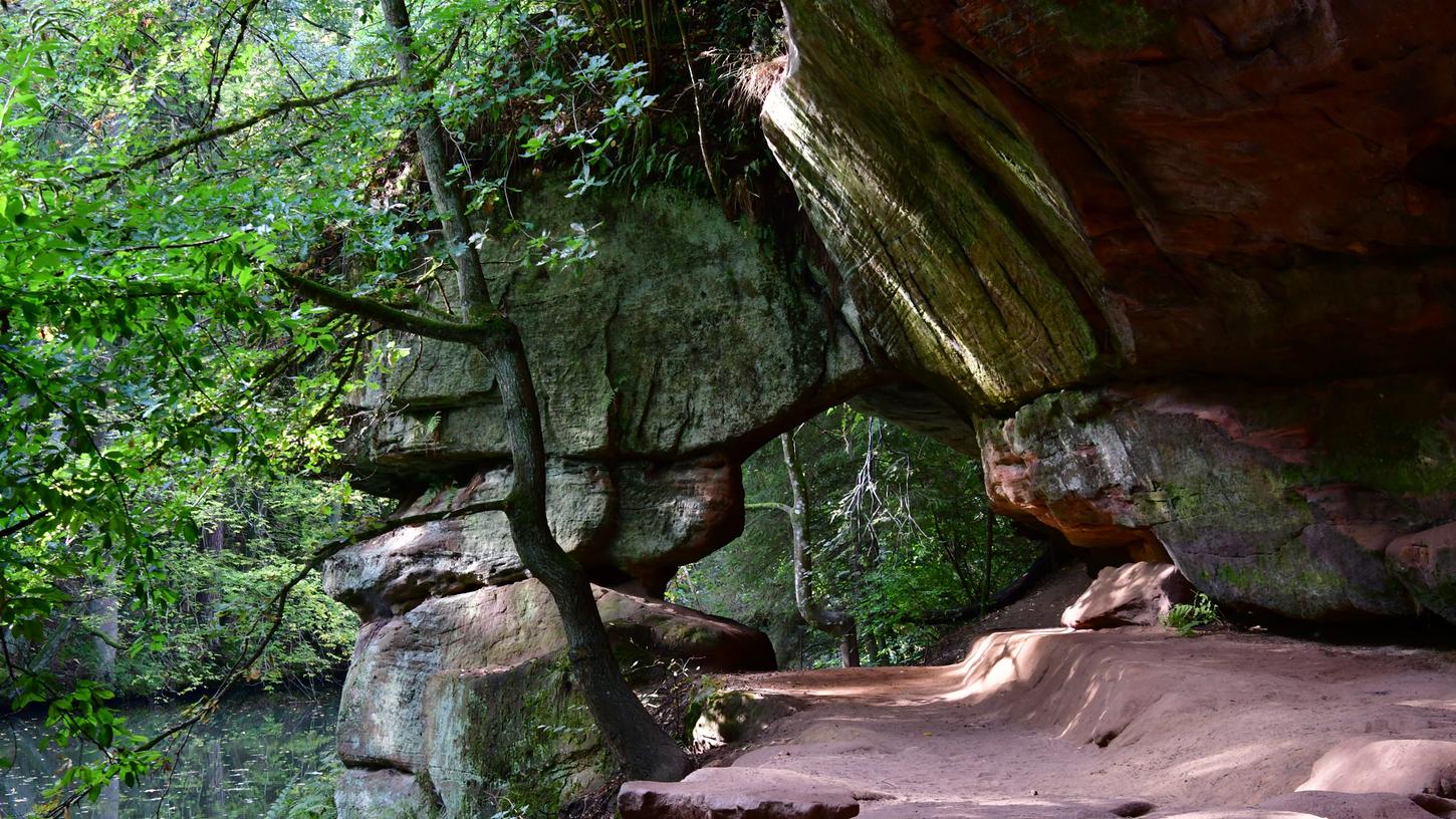 Die idyllischen Wanderwege im Naturschutzgebiet Schwarzachschlucht müssen für knapp zwei Wochen gesperrt werden.