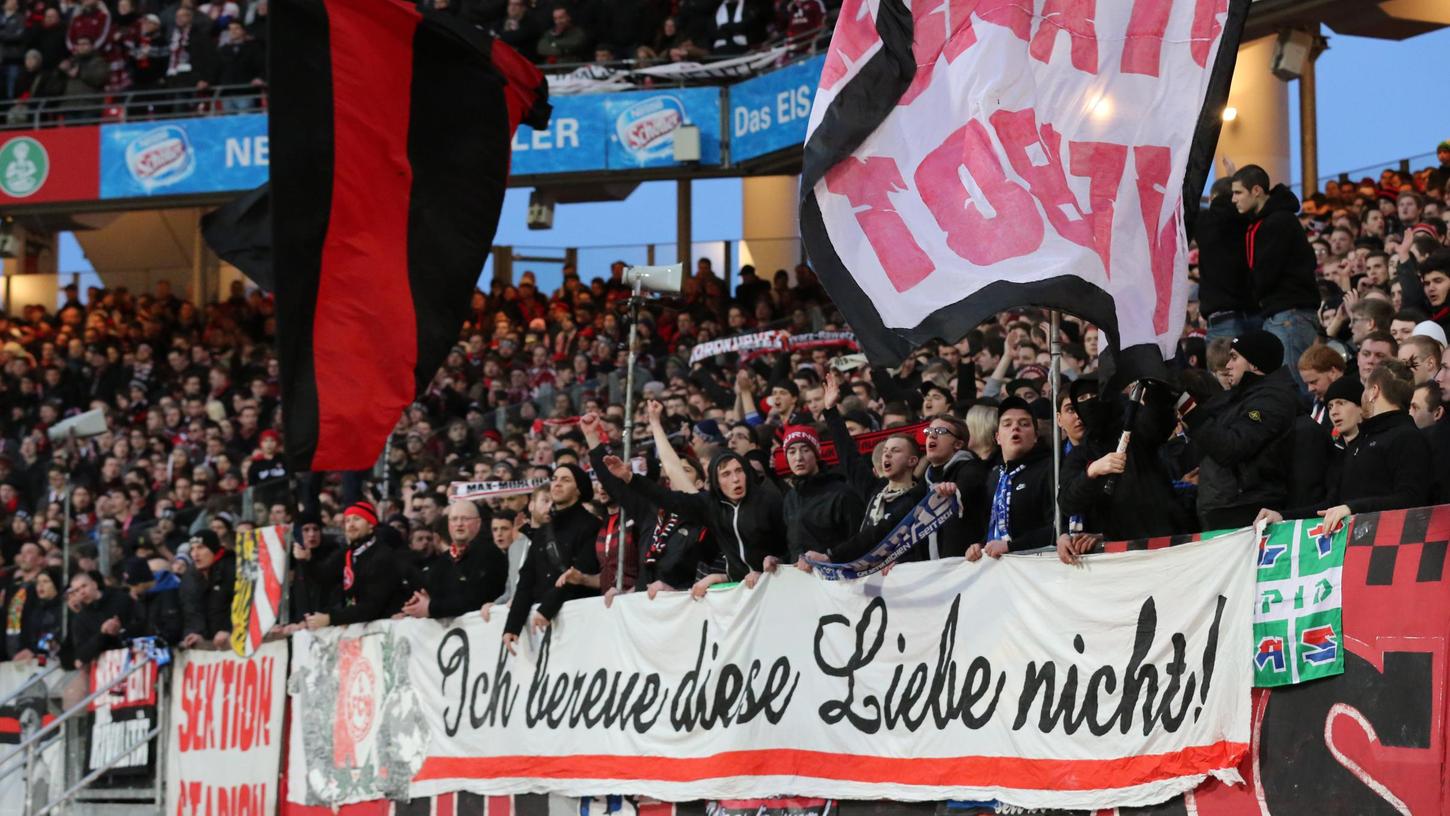 Die Ultras Nürnberg, eine Ultra-Fangruppe des 1. FC Nürnberg, stehen in der Kritik. 