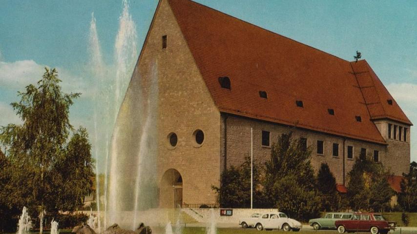 Eine Postkarte der St. Kunigund Kirche aus dem Jahre 1965.