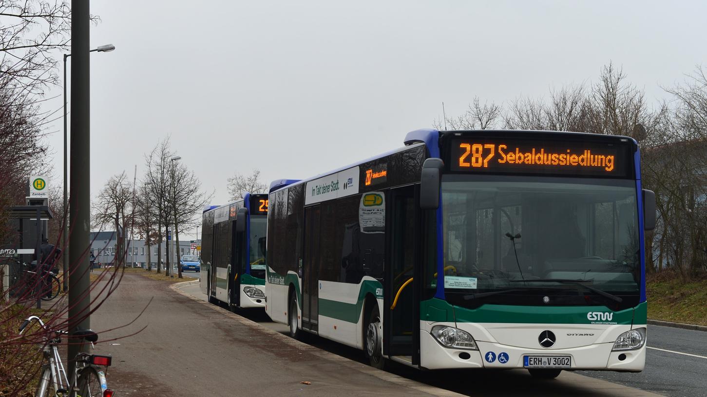An diesem Freitag, 9. Oktober, werden in Erlangen aufgrund von Warnstreiks keine regulären Stadtbusse fahren. Die EStW setzen auf Subunternehmer und Busse im Stundentakt.