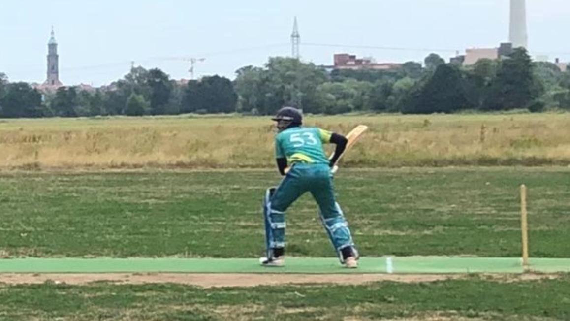 Mohammad aus Erlangen spielt für die Cricket-Nationalmannschaft