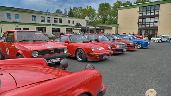 Nach dem Start in Neunkirchen waren die Oldtimer auf verschiedenen Etappen und Prüfungen in Stöckach, Igensdorf, Kasberg, Pretzfeld, Forchheim, Heroldsbach, Hetzles, Großenbuch und Kleinsendelbach zu sehen.