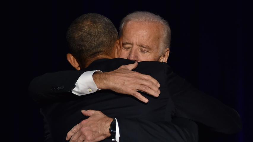Trotz ihres Altersunterschiedes von 19 Jahren verstanden sich Barack Obama und sein Vice Joe Biden nach eigener Aussage hervorragend. Auch die Familien der beiden sind befreundet. 