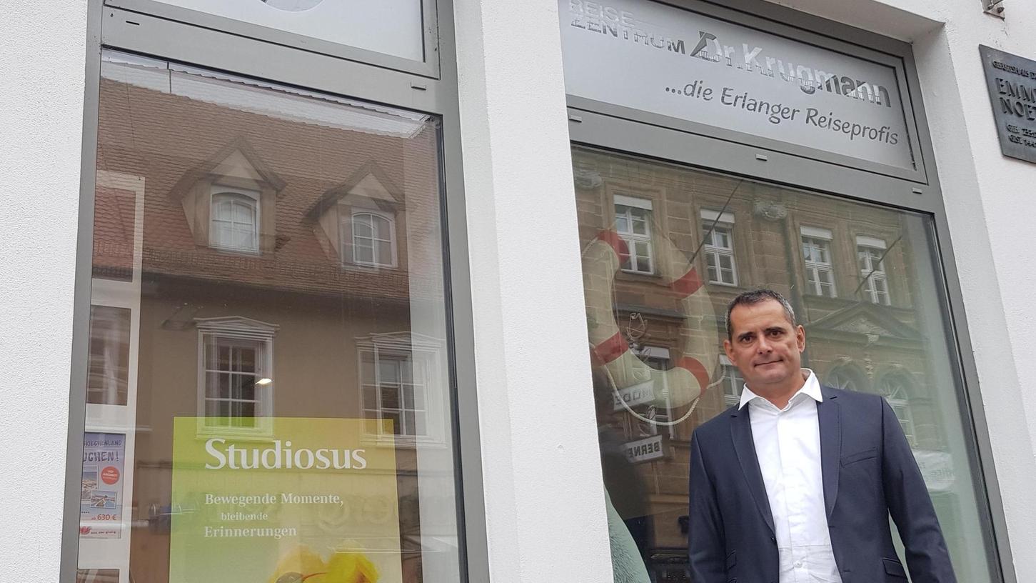 Hohe Mieten in Erlangen: Reisezentrum Dr. Krugmann ist zu