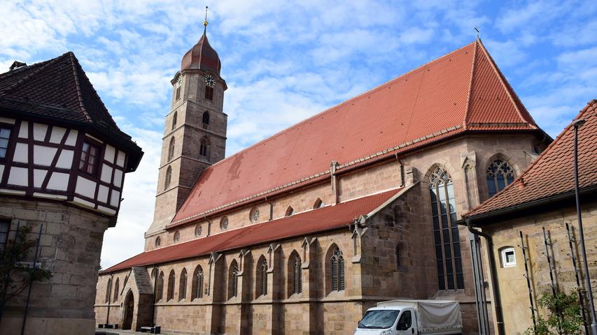 Die Langenzenner Stadtkirche erstrahlt in neuem Glanz