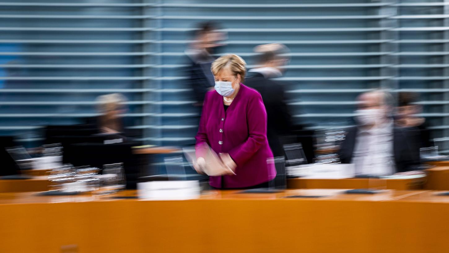 Bundeskanzlerin Merkel kam am Mittwoch mit den Ministerpräsidenten zusammen, um über das weiter Vorgehen in der Corona-Krise zu sprechen. 