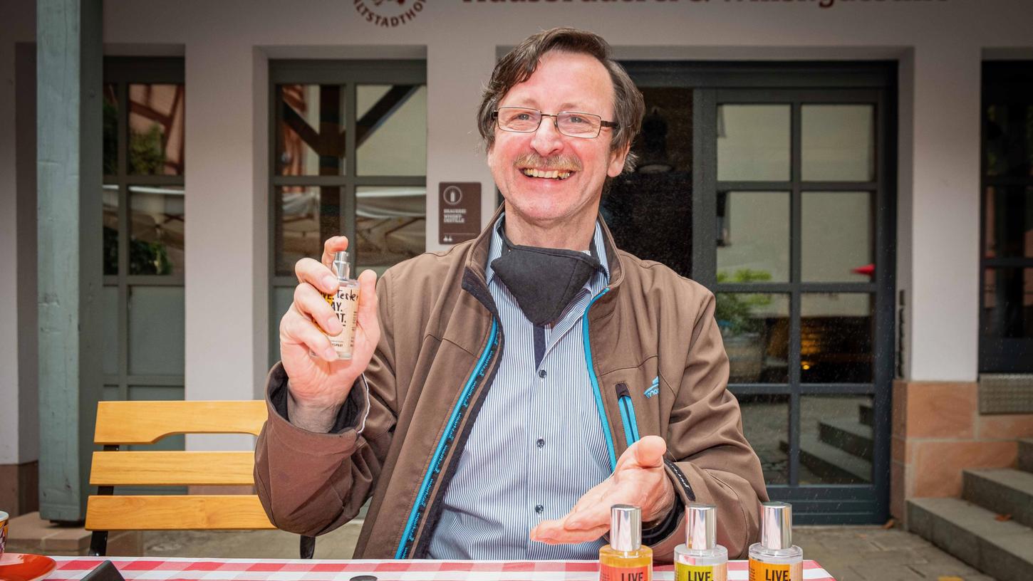 Statt Whisky und Gin: Nürnberger Brauer erfindet Desinfektionsmittel Statt Whisky und Gin: Nürnberger Brauer erfindet Desinfektionsmittel