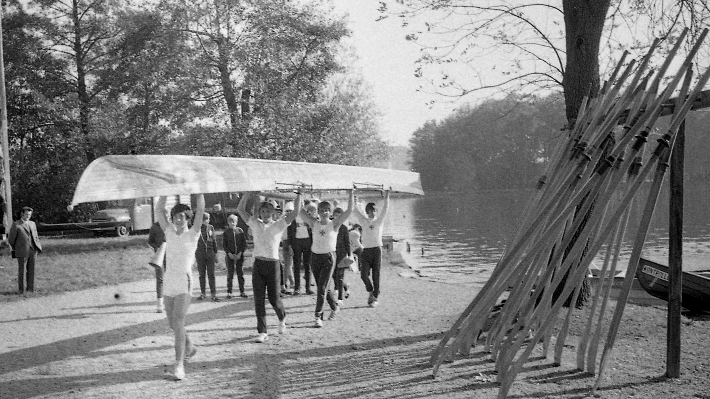 19. Oktober 1970: Nürnberger Achterboot mit Bestzeit