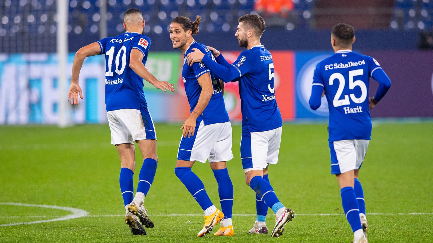 Einmal durfte Schalke jubeln: Der erste Punkt der Saison ist aufs königsblaue Punktekonto nach dem 1:1 gegen Union Berlin eingegangen.