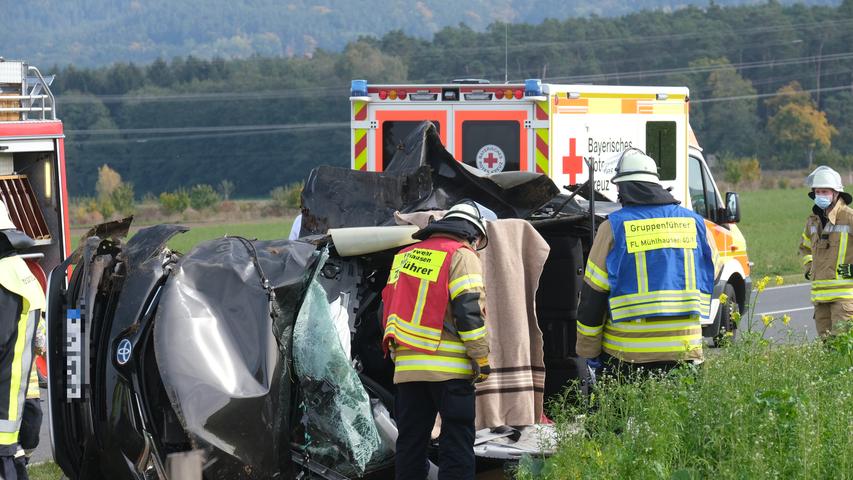 Beifahrer stirbt: Tödlicher Unfall bei Mühlhausen