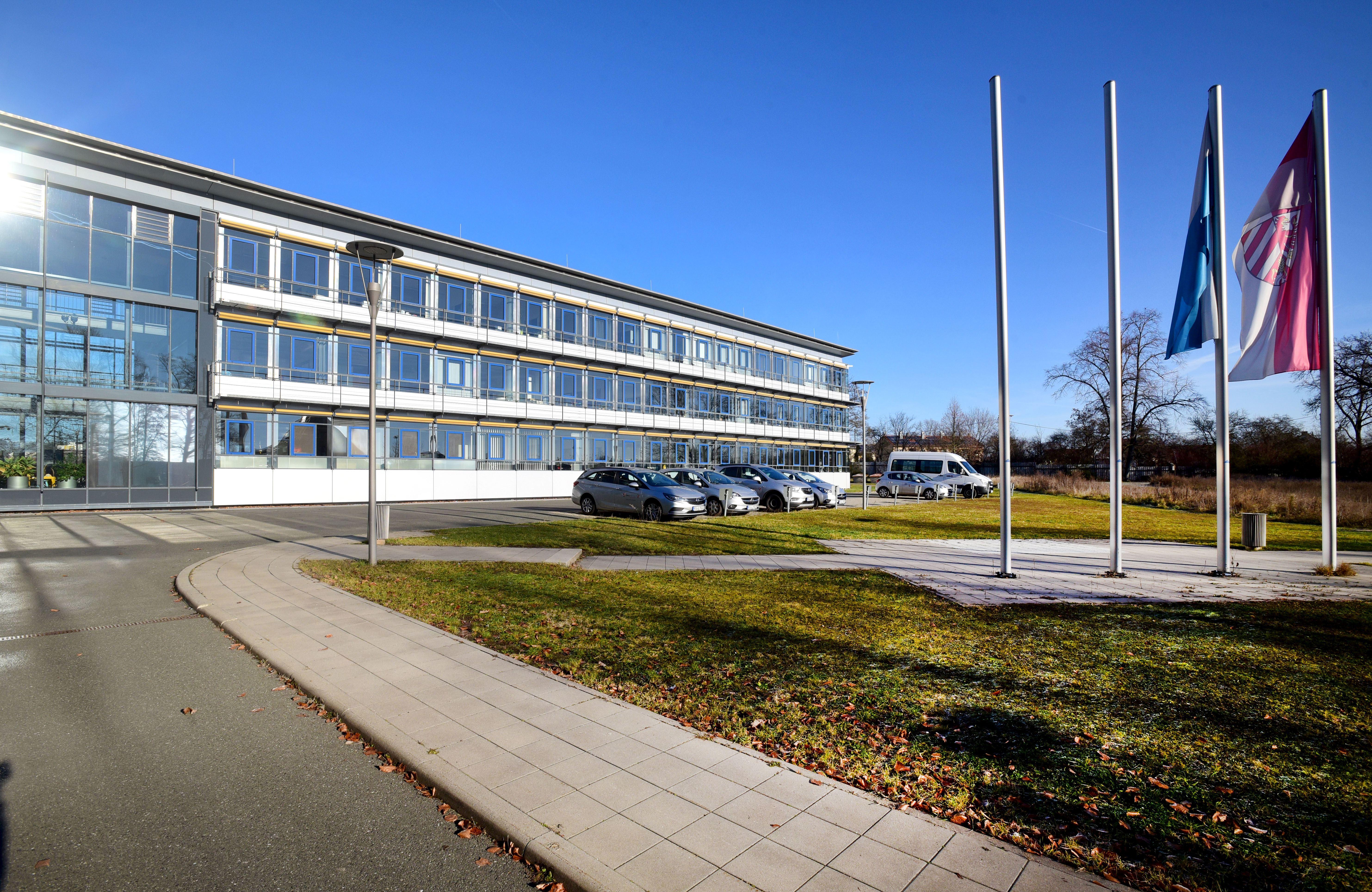 Das Landratsamt im Pinder-Park