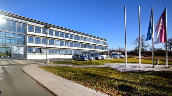 Das Landratsamt im Pinder-Park