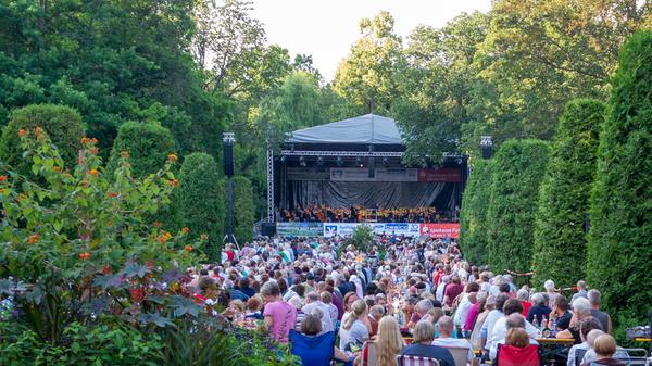 Der Zimmermannspark, hier beim Klassik-Open-Air